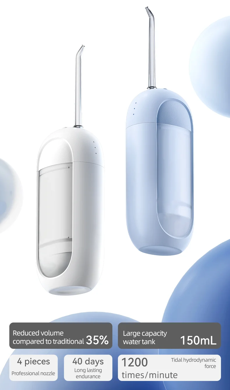 Electric Portable Toothbrush with Water Toothbrush for Cleaning Teeth, Household Water Floss Toothbrush for Cleaning Teeth