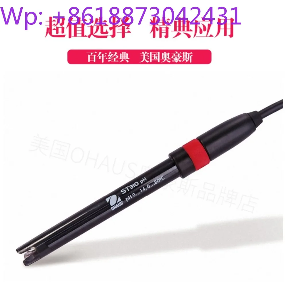 New OHAUS Original Accessories PH Meter Three-in-one Composite Electrode ST310/ST320/ST350 1pcs