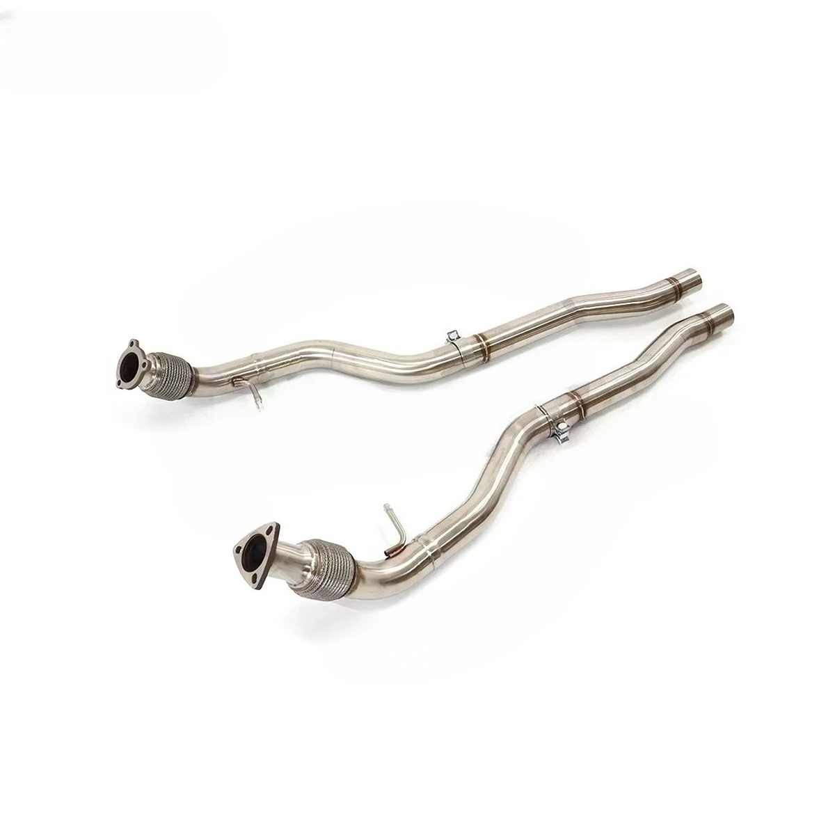 

For 2020+Audi A6 C8 3.0T Stainless Steel Sports Front Pipe Exhaust for 3.0T Cars Ecnal Product