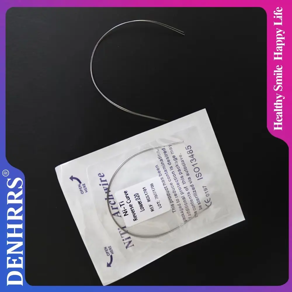 

2Packs 4Pcs Dental Orthodontic Reverse Curve Niti Wire (1Upper+1Lower)