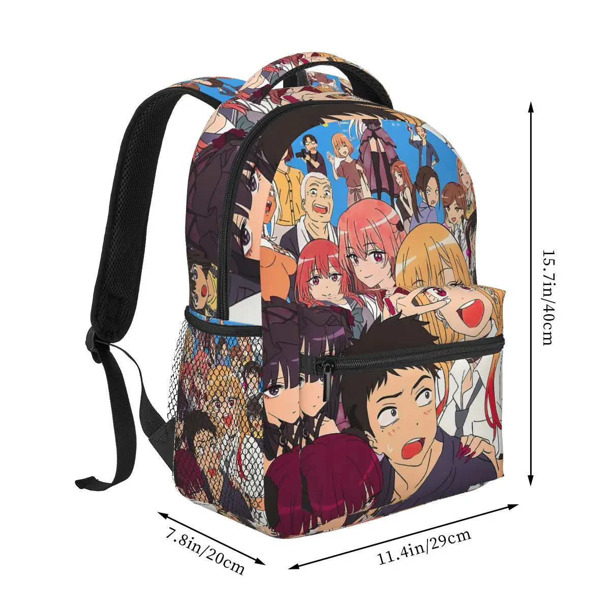 My Dress-up Darling Anime Backpack Hot Sale Daypack Large Capacity Children BookBag School Bag Shoulder Bags for Men Women