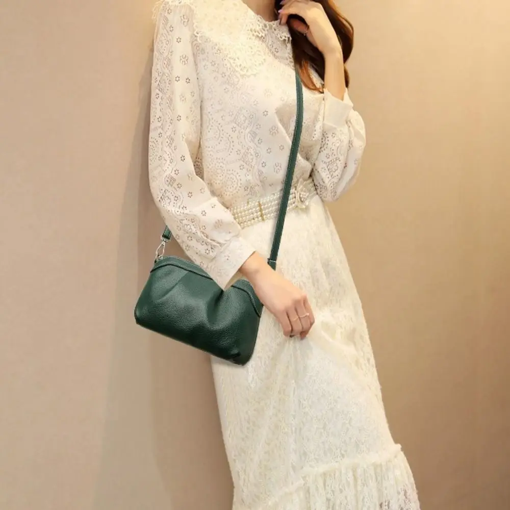 

High Quality New Luxury Leather Handbags Advanced Sense Long Shoulder Strap Crossbody Bags High Capacity Female Bag