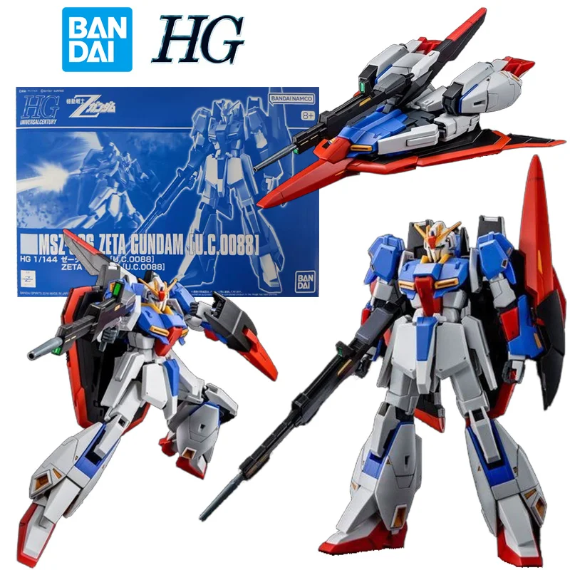 

Bandai Namco PB HG 1/144 Zeta Gundam U.C.0088 аниме Оригинальная фигурка, Сборная модель, детская игрушка, коллекция подарков