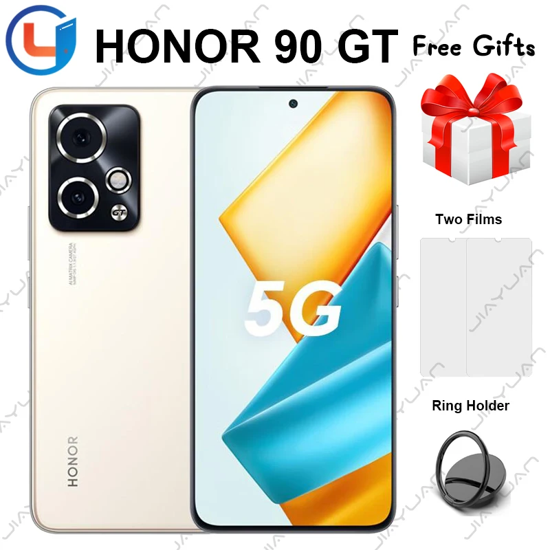 Honor original 90 gt 5g 6.7 polegadas 120hz tela amoled snapdragon 8 gen 2 câmera 50mp bateria 5000mah nfc gsm smartphone