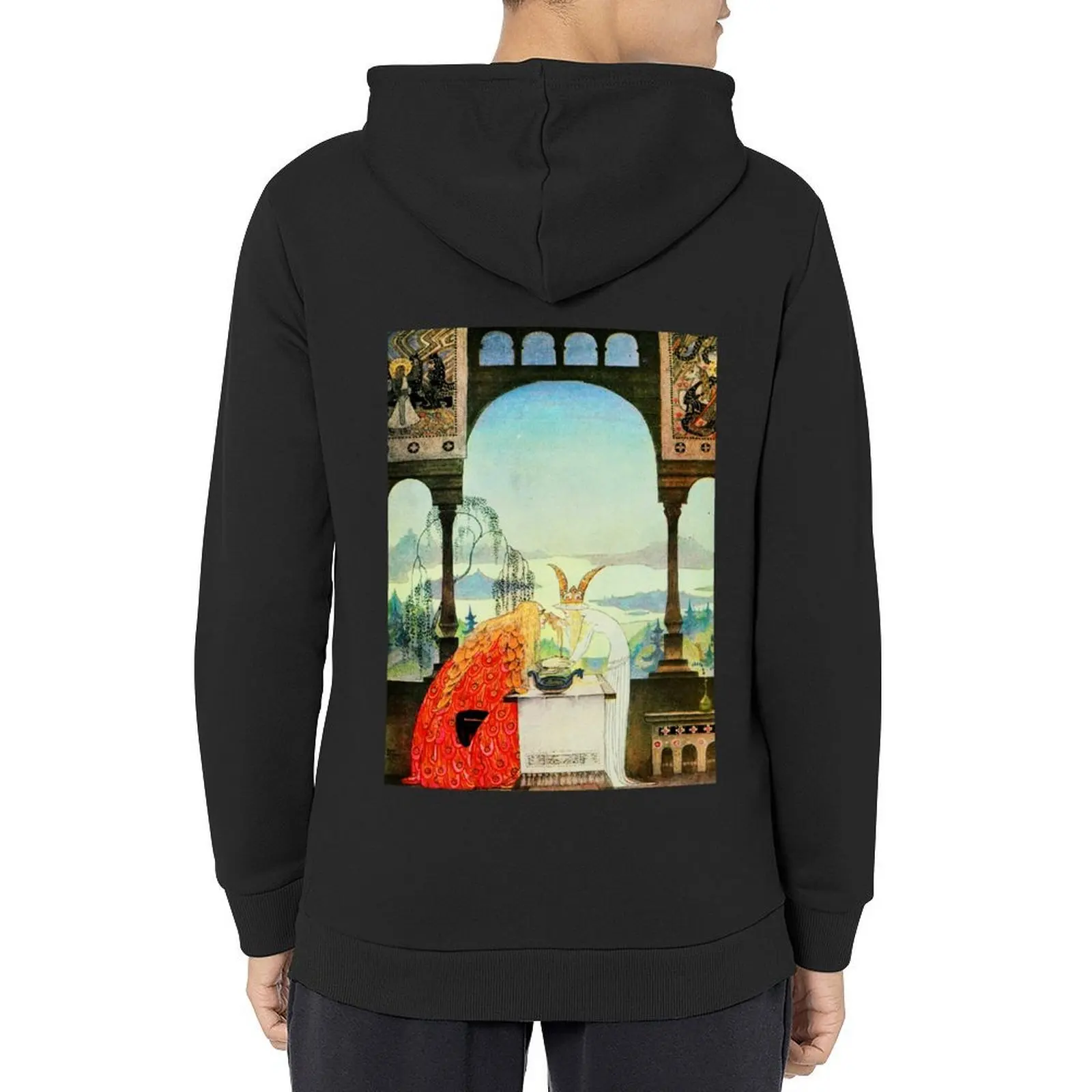 

Kay Nielsen East of the sun and west of the moon pl 14 Hoodie men's clothes men's autumn clothes male clothes hoodies for men