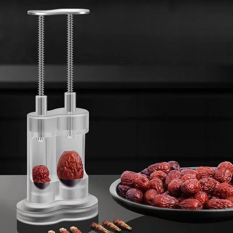 Plastic Date Pit Remover Tool Cherry Olive Corer for Kitchen Baking Multifunctional Jujube Seed Remover Home Use