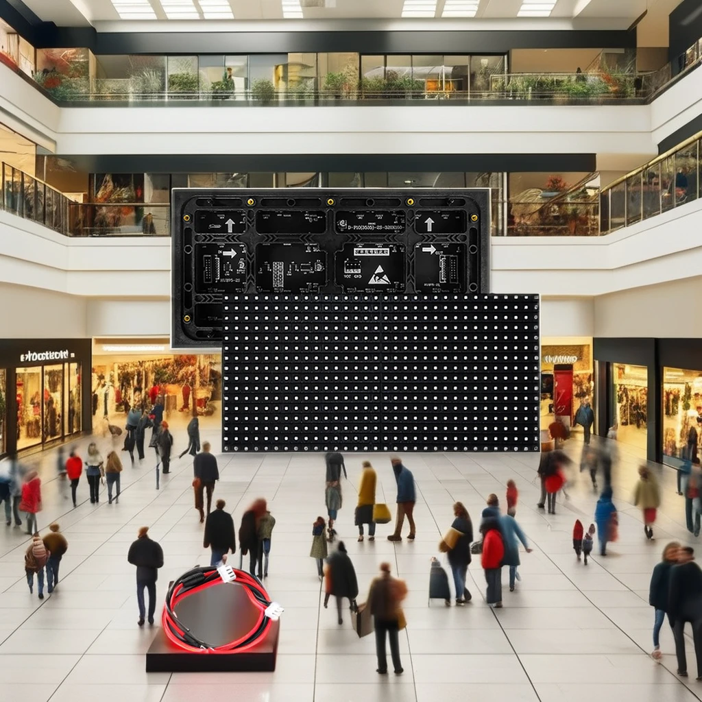 Módulo de Pantalla LED a Todo Color para Exteriores P2.6-P10, Panel de Pantalla Publicitaria Impermeable