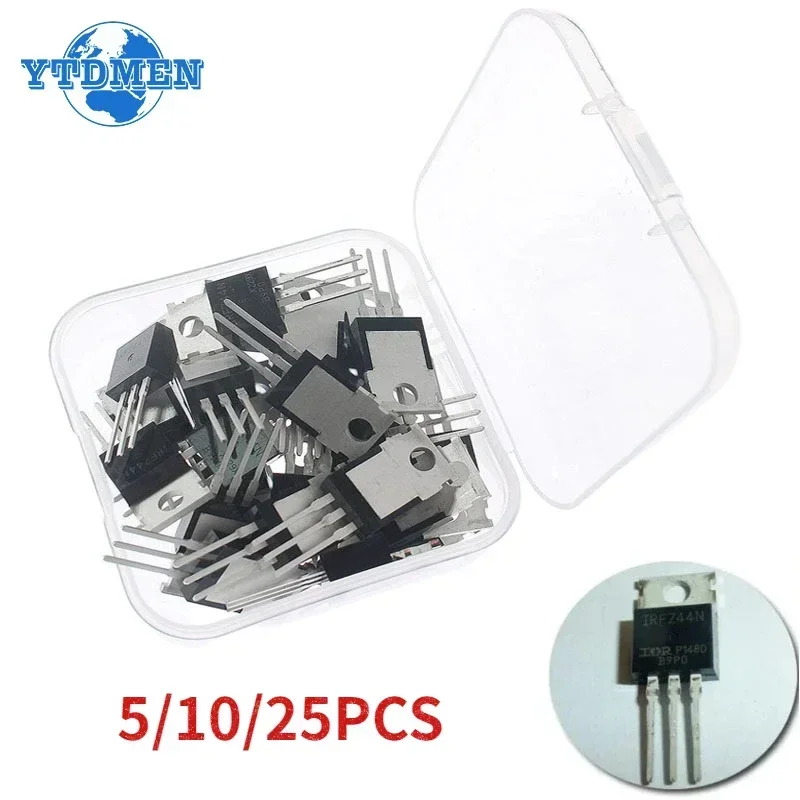 5-25 pz IRFZ44N TO220 muslimto-220 IRFZ44 Mosfet Transistor Kit originale