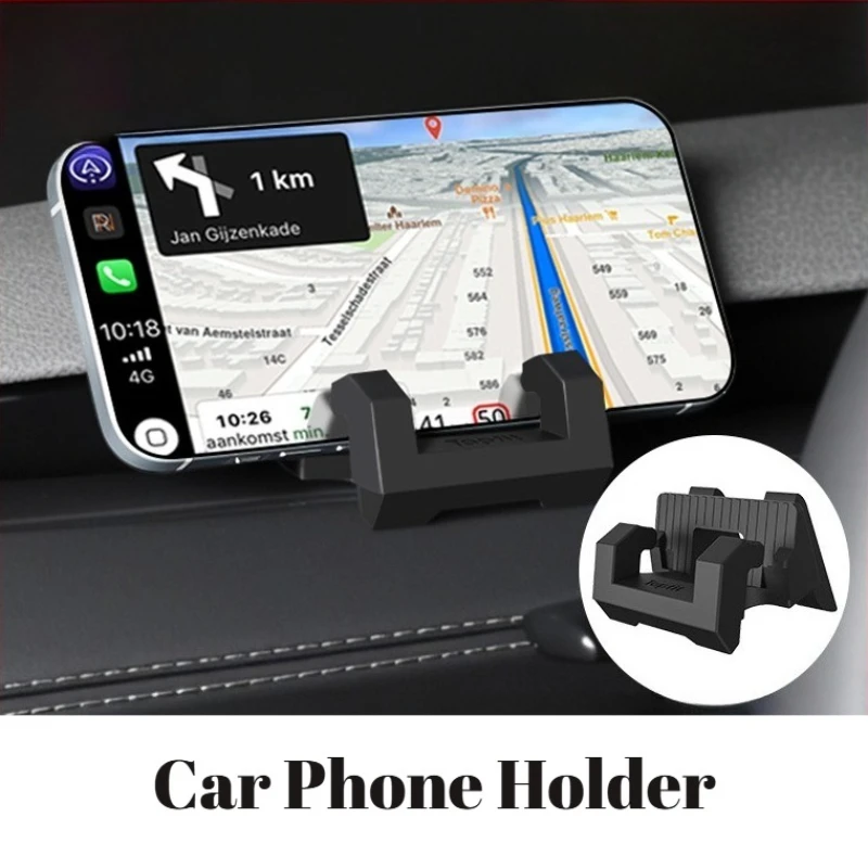 

For Tesla Model 3 Highland Y Juniper Car Phone Holder Dashboard Air Vent Mount Eco-friendly Silicone Material Interior Accessory