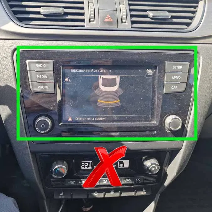Rear View Camera For Skoda Rapid FL 2016 2017 2018 2019 2020 2021 Backup Camera Trunk Handle Camera Reverse camera CCD HD