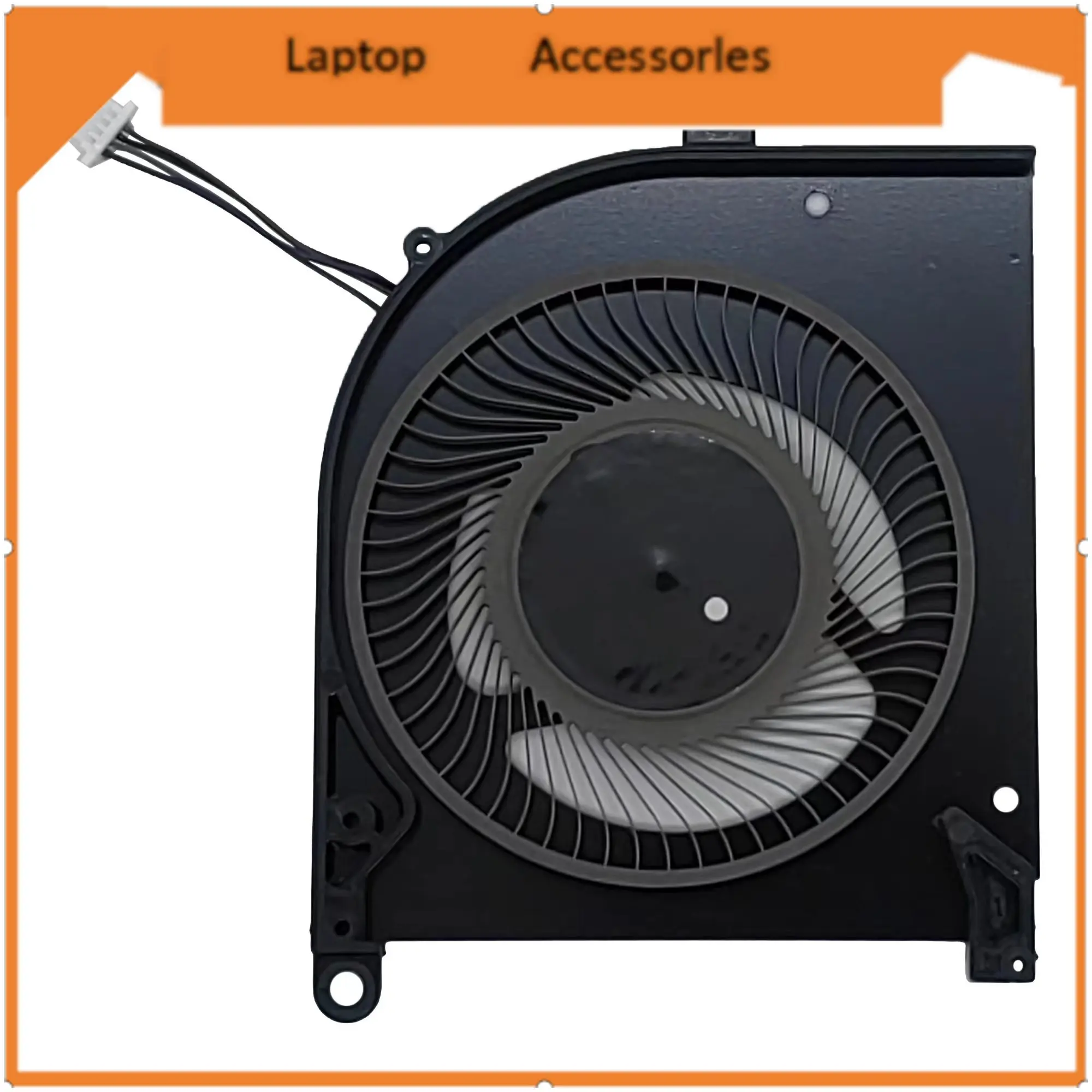 HJ Replacement Laptop CPU Cooling Fan for MSI Creator Z16 MS-1571 1571 Quiet Cooler Fan BS5405HS-U4W BS4505HS-U5C (CPU Fa