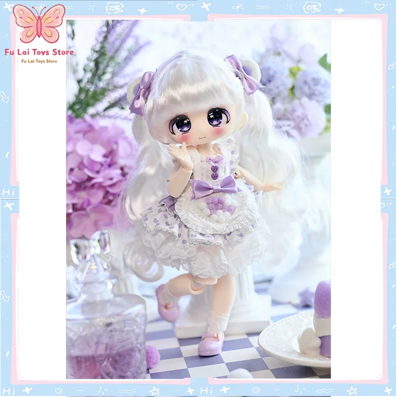 Authentique Série Sweet Velvet Showcase 1/3 1/6 Ensemble de perruques pour figurines articulées BJD, boîte mystère, poupée de collection, cadeau, précommande