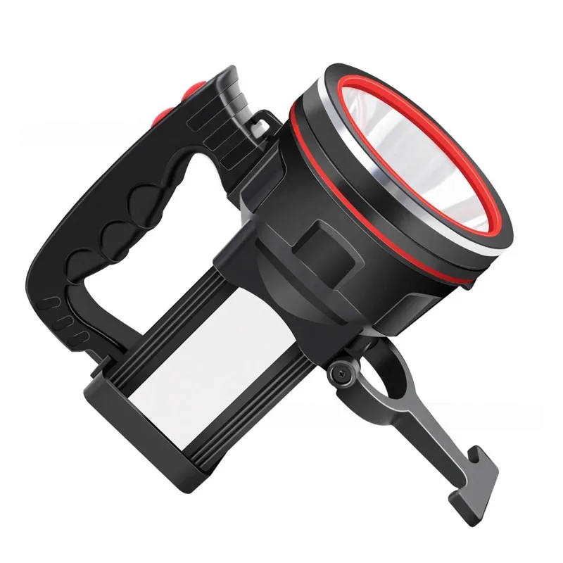 【ORNAMENT】Ideal For Outdoor Activities-USB Rechargeable High-Power LED Flashlight, 12800Mah Battery Capacity