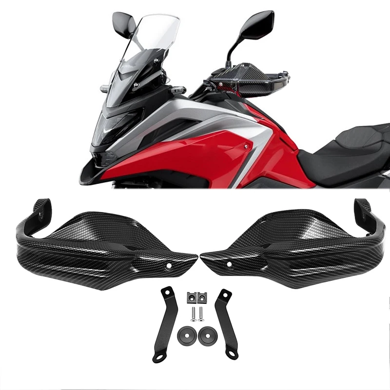 Pasuje do Honda NC750X CB500X CB 500X C B500 X NC750 X 2013-2023 2022 Osłona dłoni o wyglądzie włókna węglowego Osłona dłoni Osłona dłoni przed wiatrem