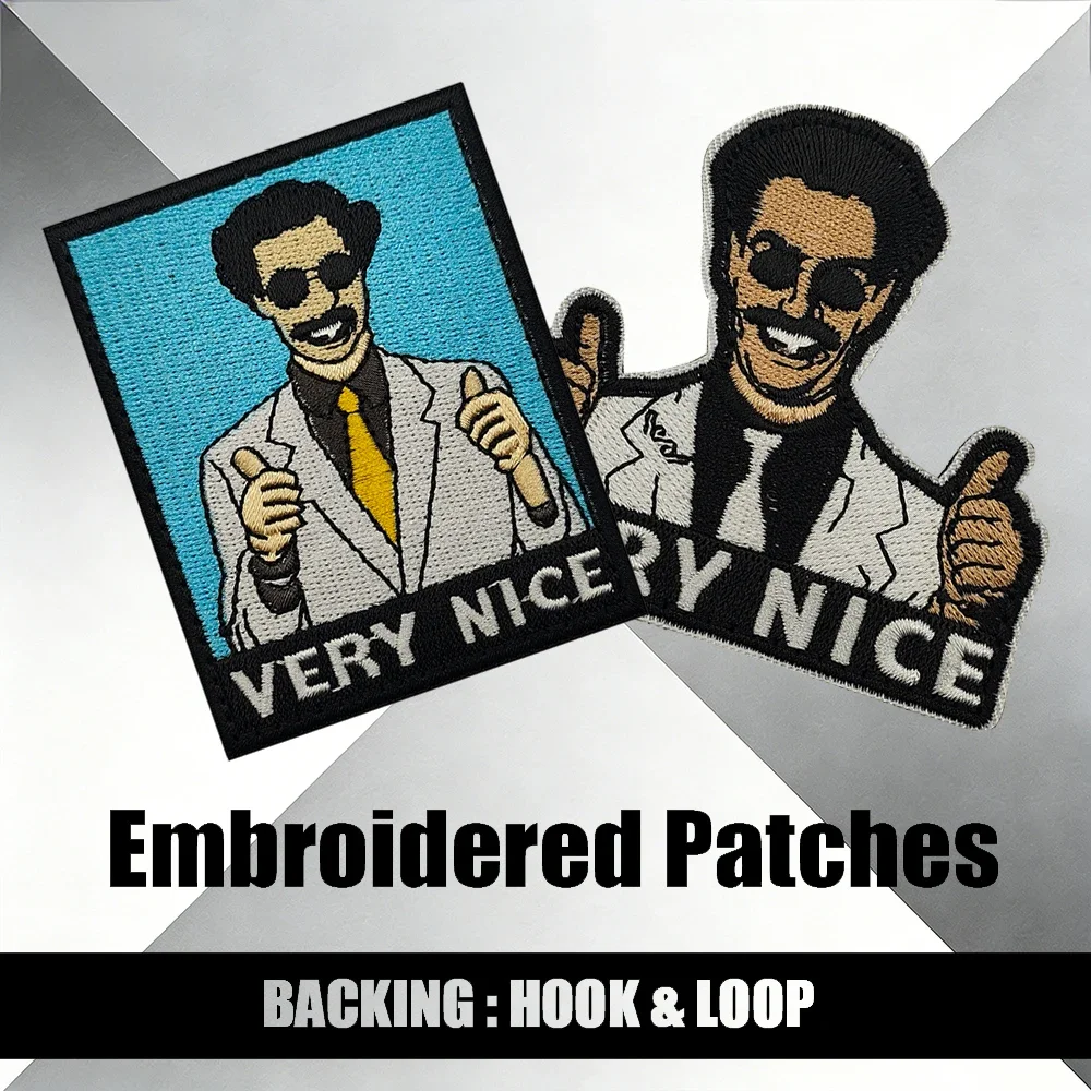 Very Nice Meme Tactical Patches Fun Hook And Loop Molle Compatible for Jackets Jeans Hats - Trendy Gear Accessory