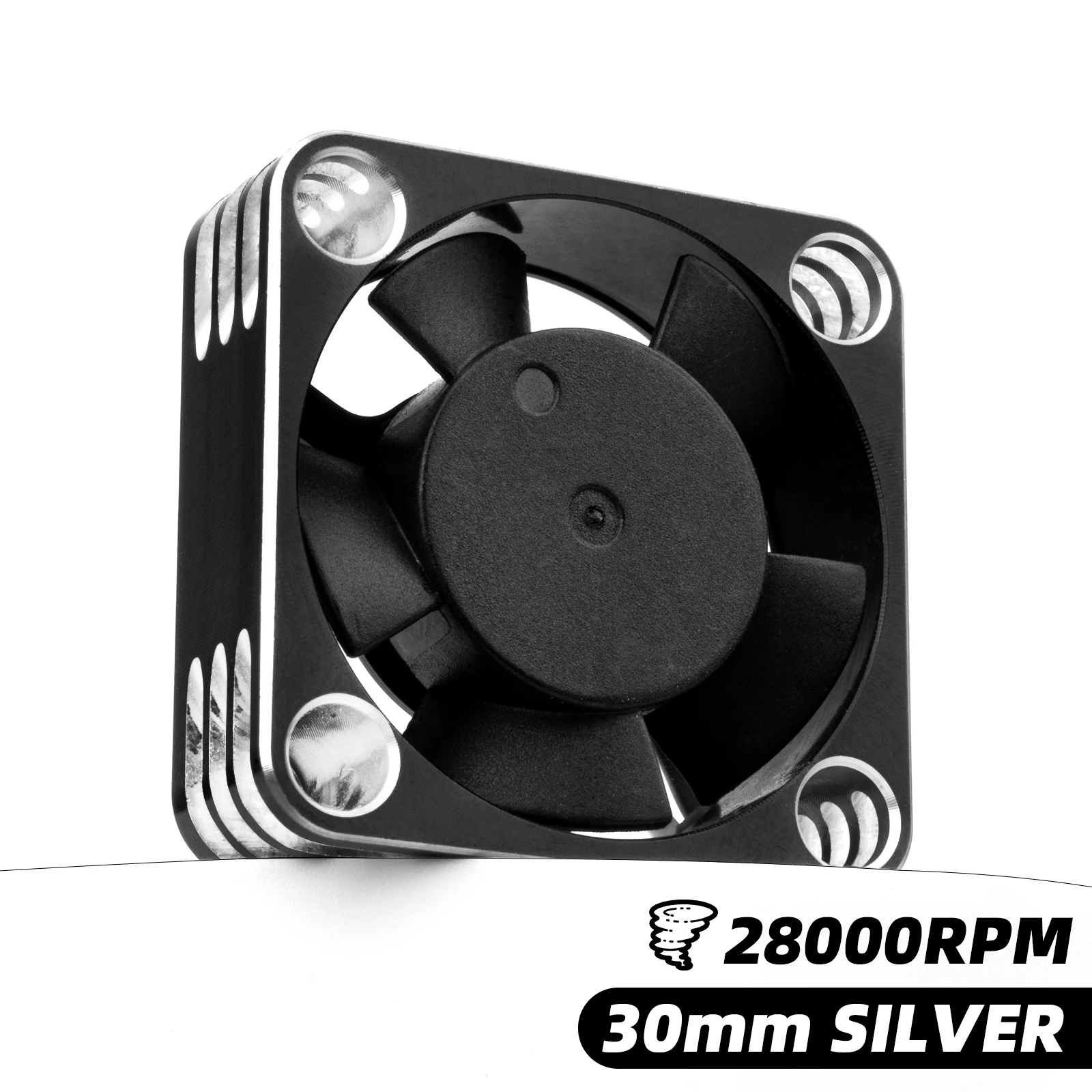RC 25/30/35/40/50mm Fan 28000 RPM Warmteafvoer Koelventilator voor RC Crawler 1/10 1/8 1/5 Motor Borstelloze/Geborsteld ESC RC Auto