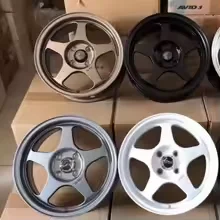 15 Inch Cast Aluminum Alloy Car Wheels 15x6.5 Rims Bolt Pattern 4x100 4x108 for Passenger Racing Tuning Cars