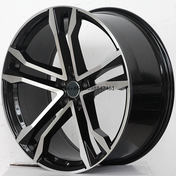 

#M1215 New Style 20 Inch Gunmetal Custom Aluminum Car Rims OEM Auto Accessories 19-22 Size Five Spoke Low Pressure Cast Alloy