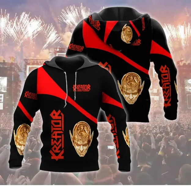 Autumn Rock Kreator Album 3D Print Hoodies Men Women Fashion Casual Sweatshirts Oversized Hoodie Pullovers Tracksuit Clothing