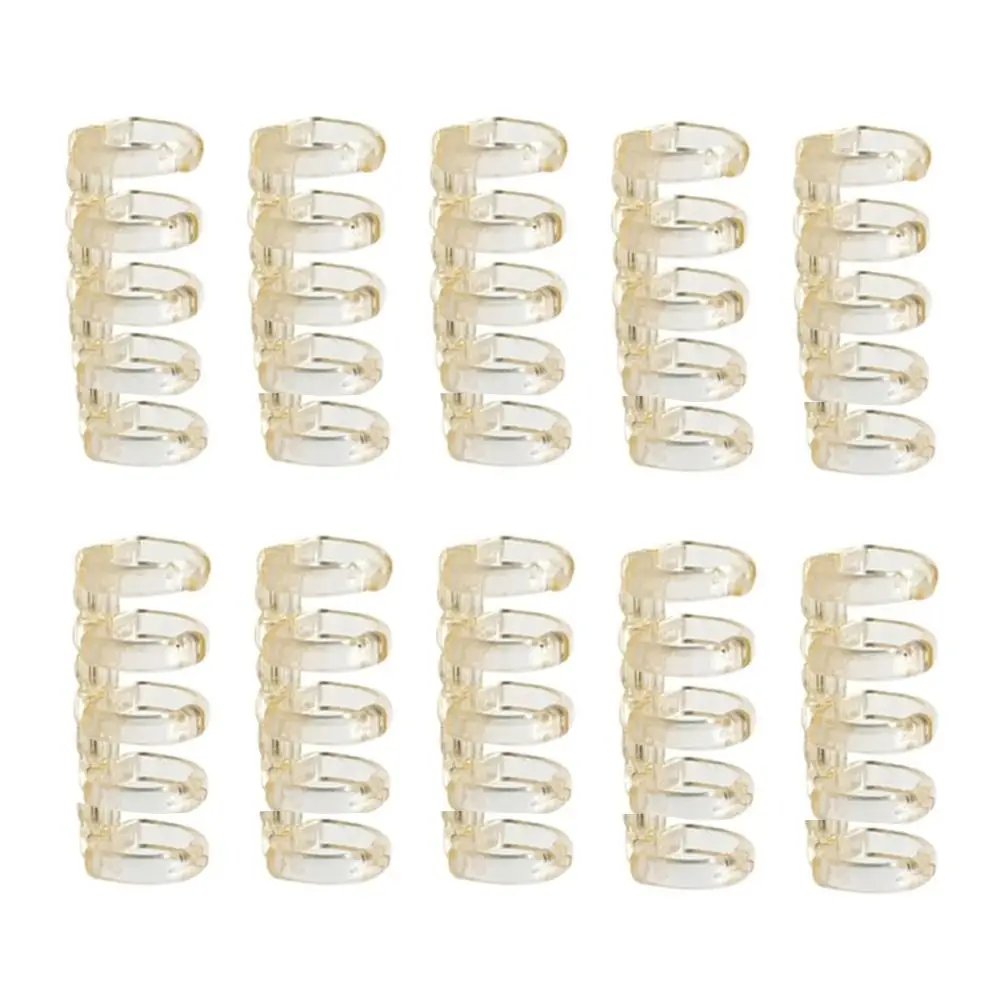 10Pcs Snap Split Binder Rings for Learning Cards