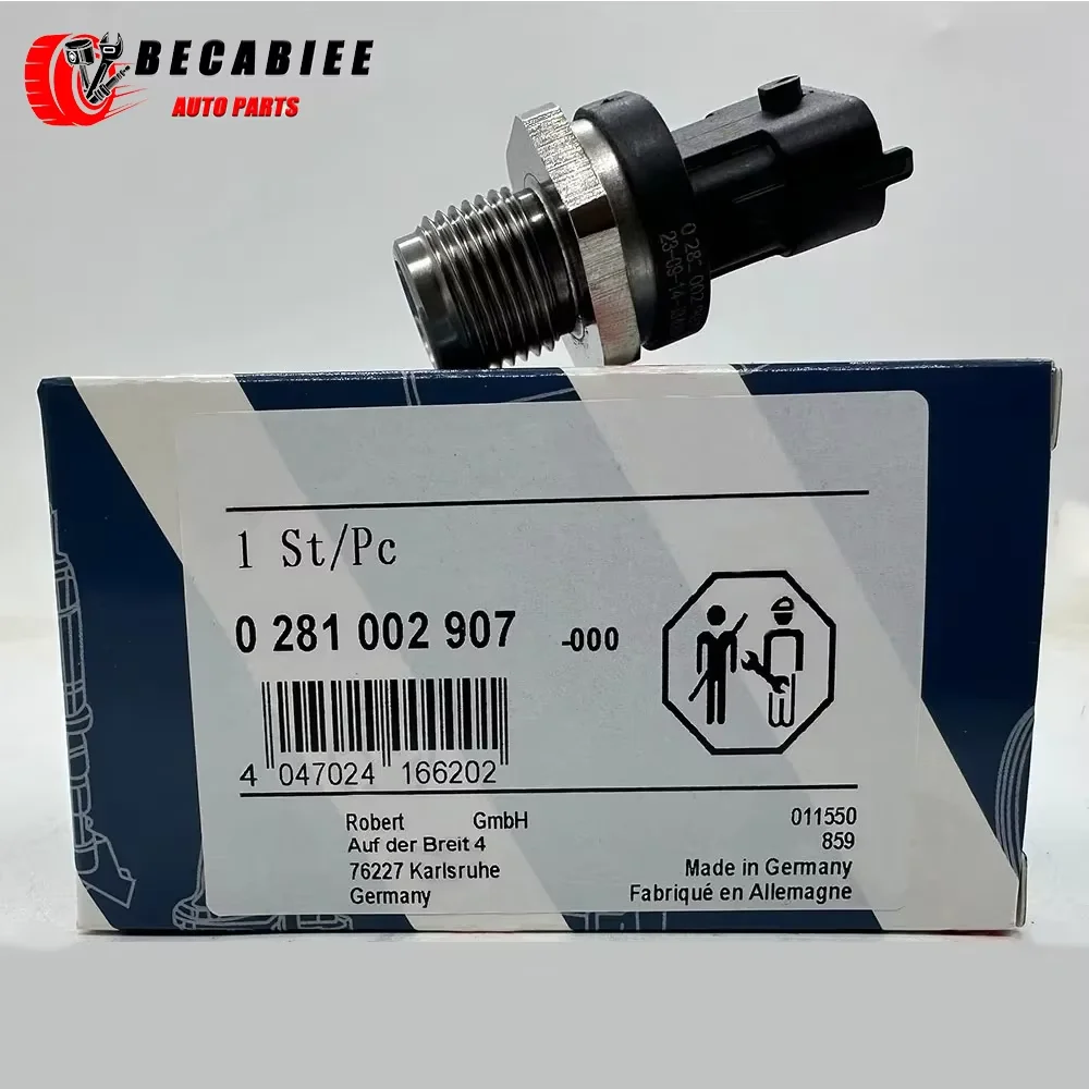 مستشعر ضغط السكك الحديدية الوقود الأصلي منظم مشترك OEM 0281002907 ل الكمون رينو مرسيدس MWM VW شيفروليه #1