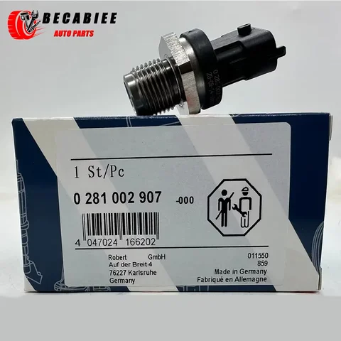 Original Fuel Rail Pressure Sensor Common Regulator OEM 0281002907 For Cummins Renault Mercedes MWM VW Chevrolet