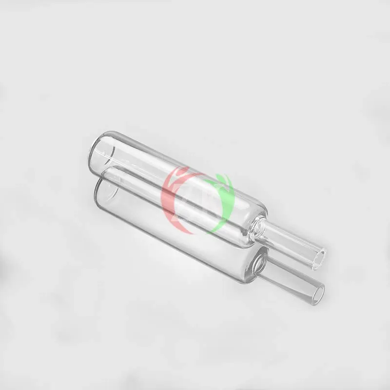 Custom Quartz Reducer Tube High Temp Corrosion Resistant High Transparency Quartz Bottle Quartz Glass Lab Products
