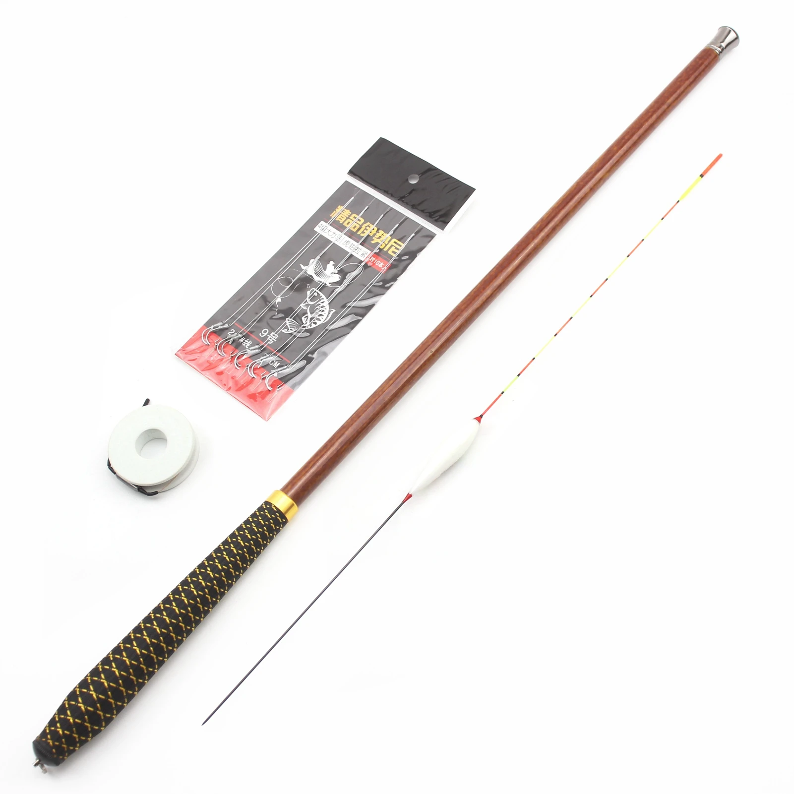 

1.8M -3.4M Ultra-light Carbon Fishing Rod Telescopic Pole Fish Fishing Carp Shrimp Rod and Hooks Fish Line Kid Fishing Set