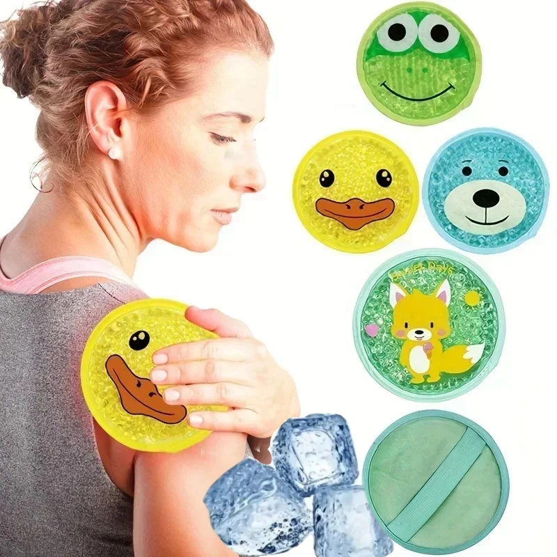 

Cartoon Gel Ice Bag Is Suitable for First Aid of Children's Fever Pain Relief Wisdom Teeth and Sprain and Bruise Ice Cream Patch