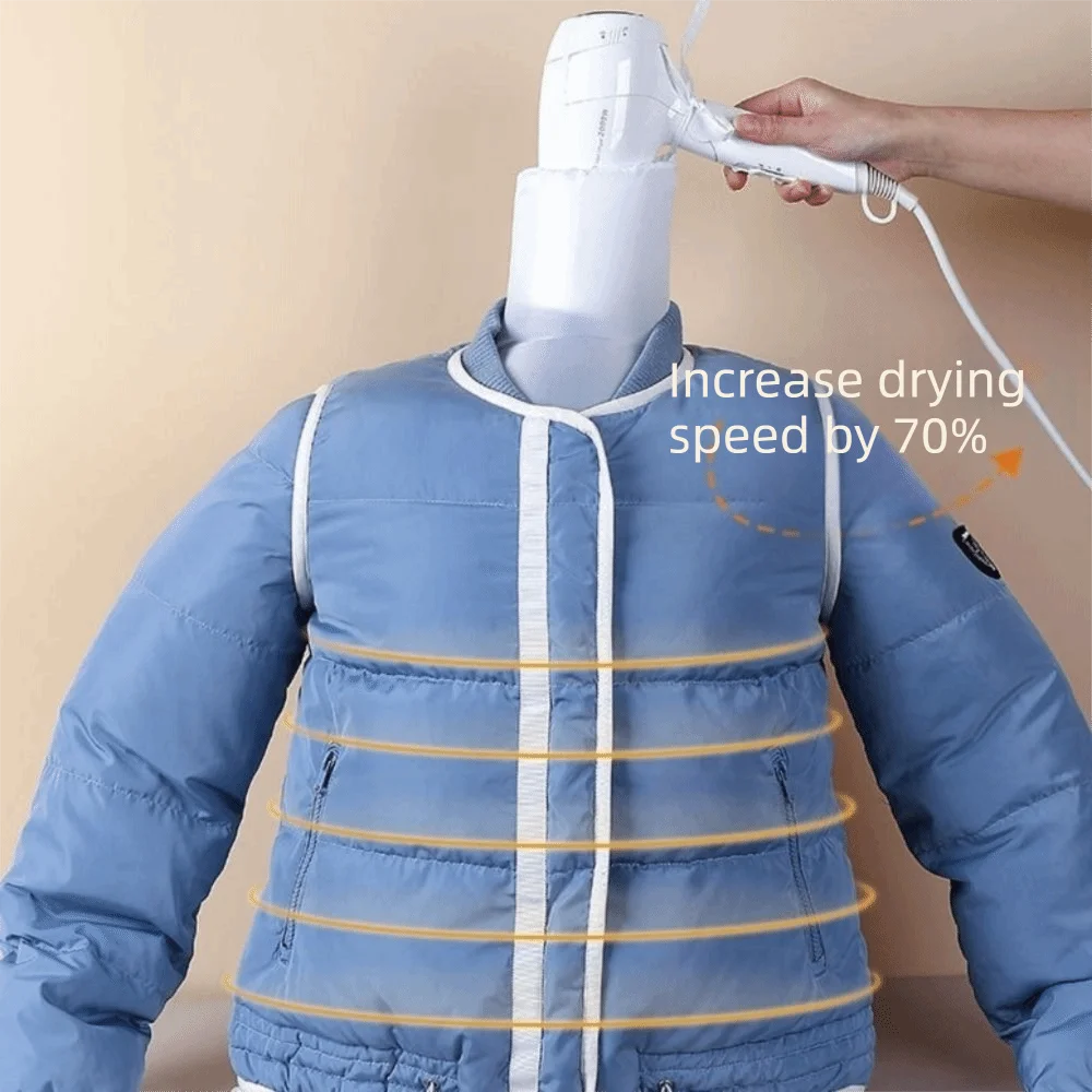 Elastic Opening Clothes Dryer Bag Space Saving Breathable Quick Dry Clothes Bag Reusable Folding Clothes Drying Bag Business