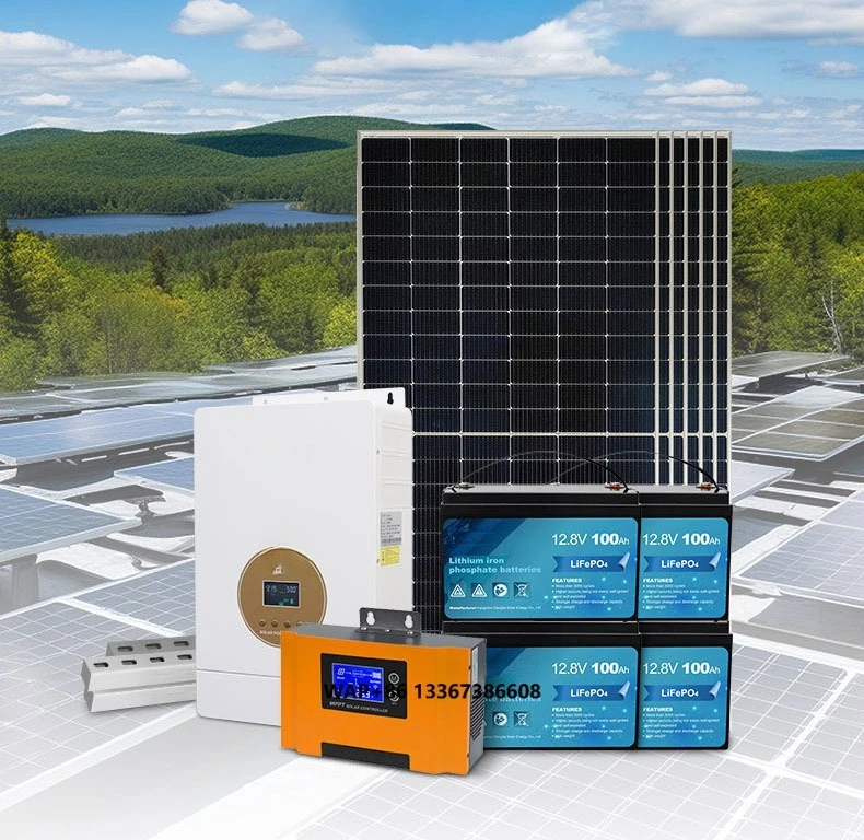 

Energy System 5000 Watts Energy Home System 3kw with off Grid Inverter Solar Panels Lifepo4 Battery