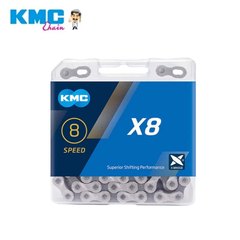 KMC Bike Chain X8 X9 X10 X11 X12 MTB Road Bicycle Chain 8V 9V 10V 11V 12V Speed Chain Bike Crankset for Shimano SRAM Bikes Parts