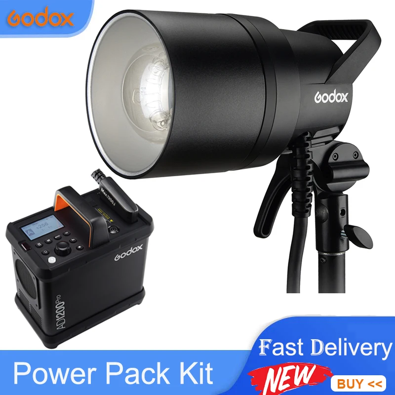 Godox AD1200 Pro Photography Lighting 1200Ws 2.4G TTL 1/8000 HSS 40W Outdoor Flash Strobe Monolight Studio Light