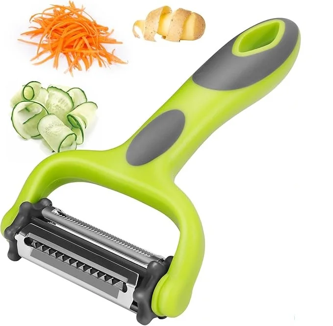 

3 In 1 Rotary Peeler Fruit Vegetables Cabbage Graters Salad Carrot Potato Slicer Kitchen Multifunction GraterPeeler