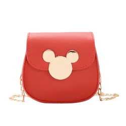 Disney new children's shoulder bag cute cartoon Mickey mouse  kindergarten girl crossbody baby girls coin purse