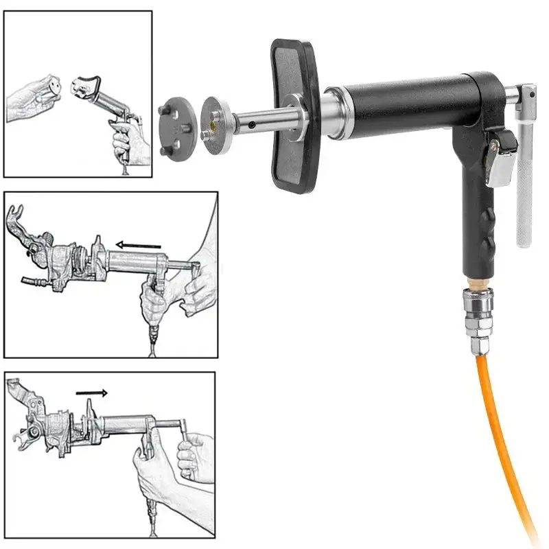 Universal 23pcs Pneumatic Brake Piston Wind Back Tool Set Auto Wind Back Car