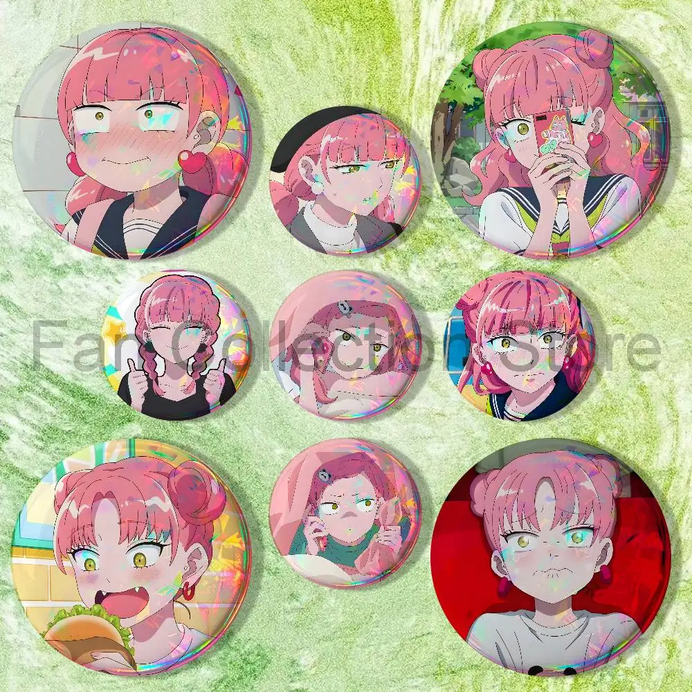 You I P-Polar O-Opposites Suzuki Miyu Enamel Pins Characters Badge Fashion Jewelry Accessories Round Snap-in Brooch on Backpack