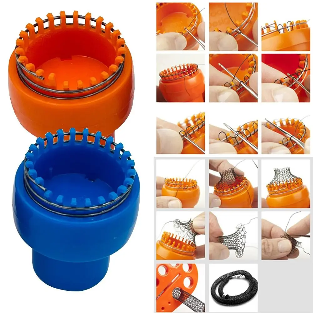 Manual Automatic Knitting Machine DIY Wool Crochet Scarf Sweater Adult Children Hats Socks Artifact Knitting Tools