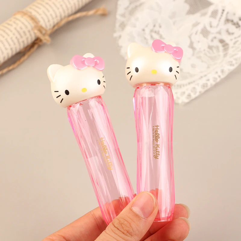 1Pc Cute Cartoon Kitty Cat Beauty Toothpick Swab Storage Bottle Cute Beauty Portable Toothpick Bottle Container For Girls Gift