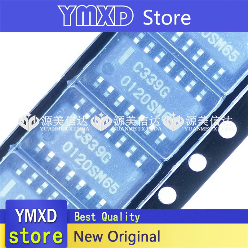 10 sztuk/partia nowy oryginalny UPC339G C339G łatka SOP14 wzmacniacz operacyjny niskiej mocy cztery komparator IC w magazynie