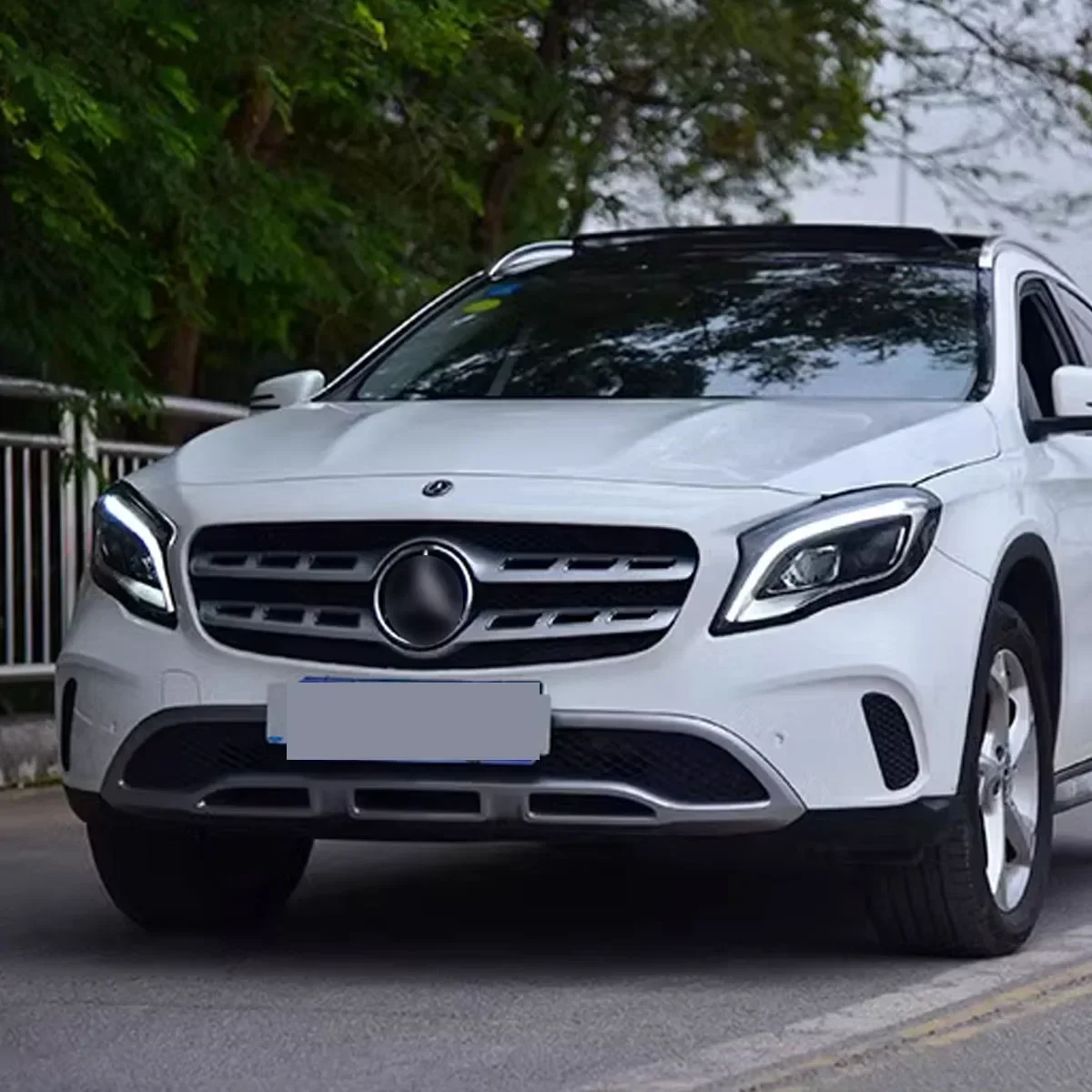 

TYPY New LED Head Lamp Upgrade Modified For Benz GLA X156 Headlight 2015-2019Headlight Dynamic Signal Head Lamp Auto Accessories