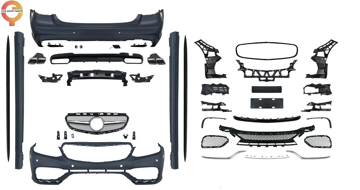 forNew for  E Class W212 14-15 Car Bumper Amg Front & Rear Car Bumper F Refit