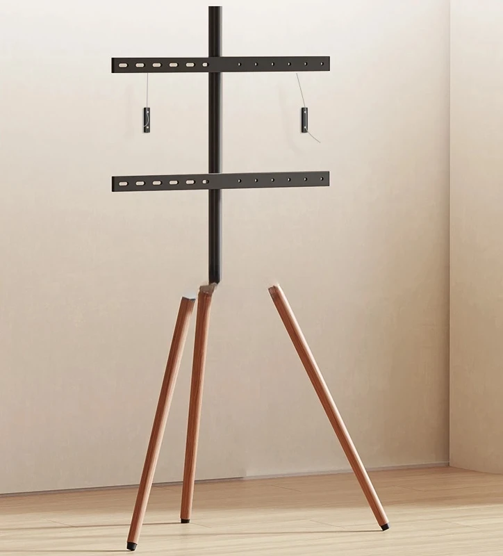 for-32-65 Inch Adjustable Stable TV Floor Stand Living Room Bedroom Solid Wood Art Display Stand Mobile Vertical Modern Simple