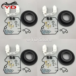 4× FOR YAMAHA FZR600R FZR 600R 1989-1999 Motorcycle Carburetor Repair Kit Parts With Float Diaphragm