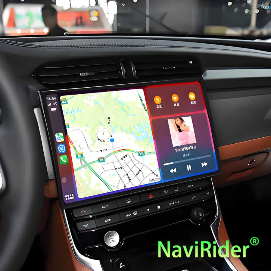 For Jaguar XF XFL 2016 2017 2018 Android Auto Stereo Car Radio GPS Navigation Multimedia Video Player Stereo Carplay Head Unit