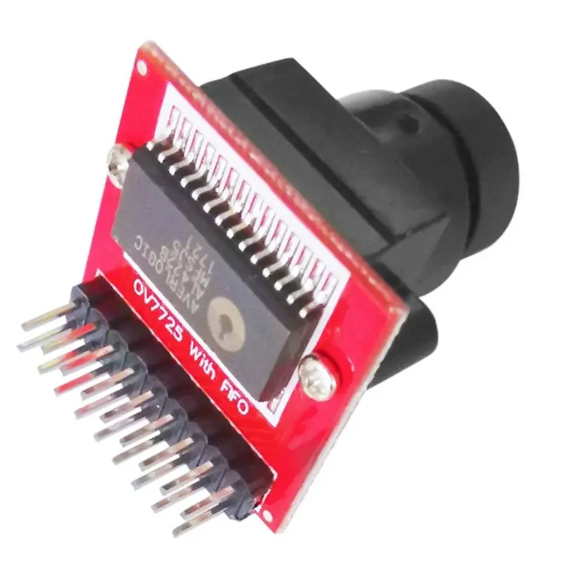 ABZW OV7725 CMOS Image Sensor Camera Module 300K Pixel With FIFO Buffer For STM32 Embedded Vision OV7670 Upgrade Version