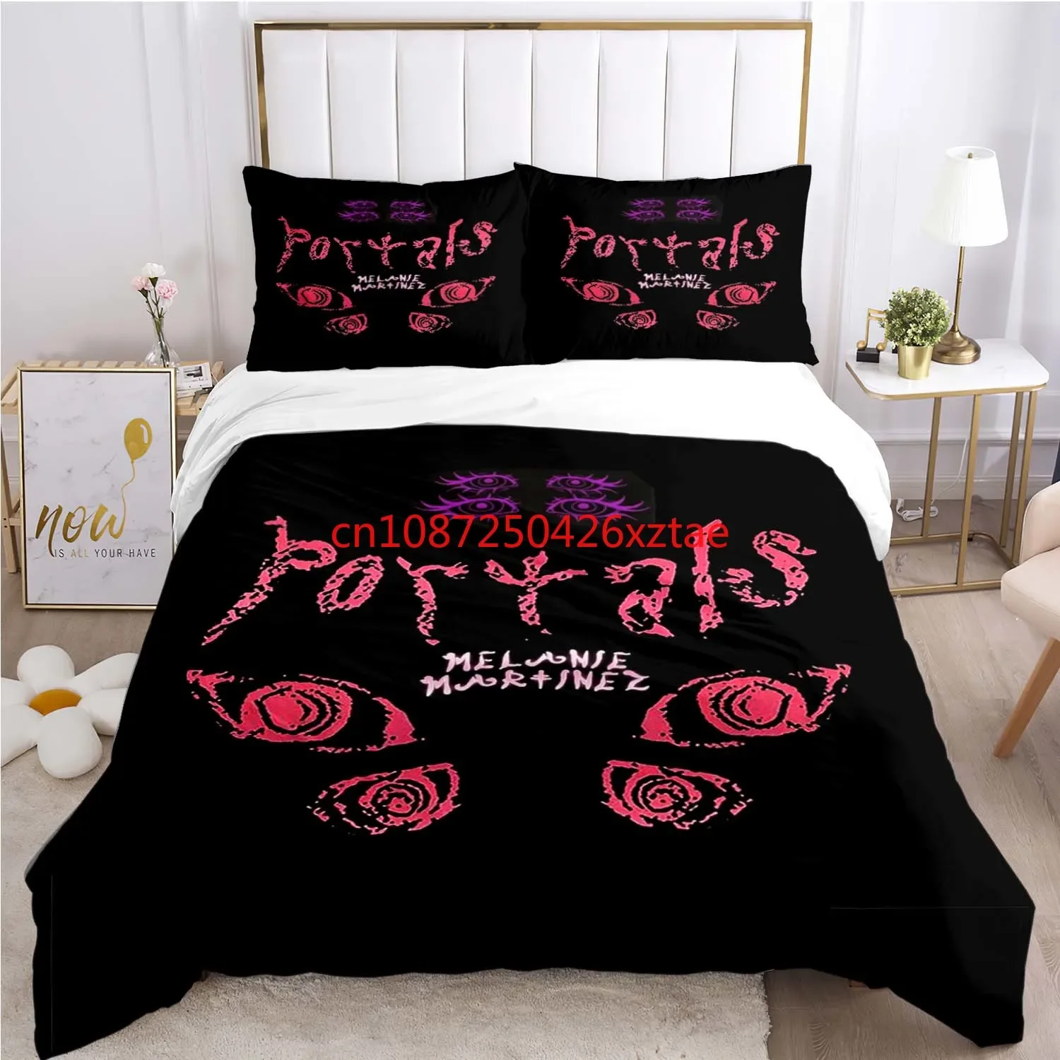 

M-elanie Martinez PORTALS,K-12,CRYBABY Duvet Cover Sets Printed Bedding Set Double Queen King Size 2/3pcs