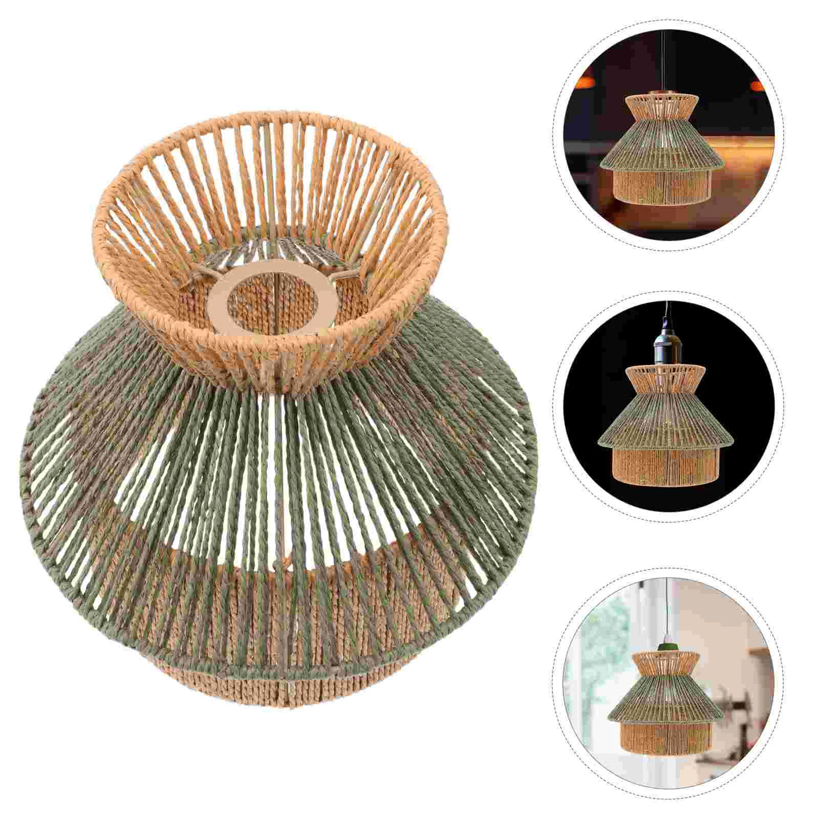 

Decorative Lampshade Tulle Costumes Pendant Ceiling Light Covers Vintage Replacement Shades Iron