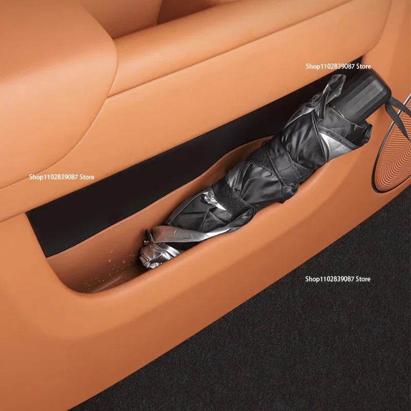 

2 шт. для ведущего Ideal LiXiang 2022 2023 L7 L8 L9 дверной ящик для хранения, силиконовый коврик для дверного слота, аксессуары для хранения и отделки