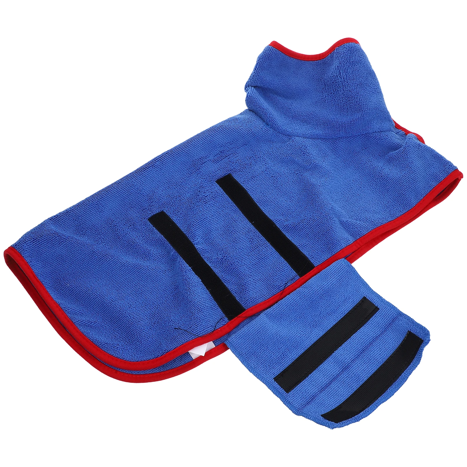 

Fast Drying Pet Bathrobe for Dogs Cats Water Absorbing Grooming Wrap Lightweight Durable Towel for Large Small Pets Dog
